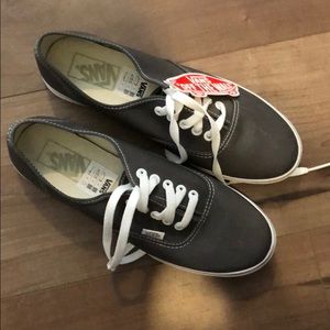 Gray vans off-the-wall men brand new
